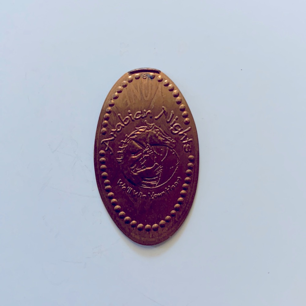 Elongated coin/ Squished Penny -- Arabian Nights